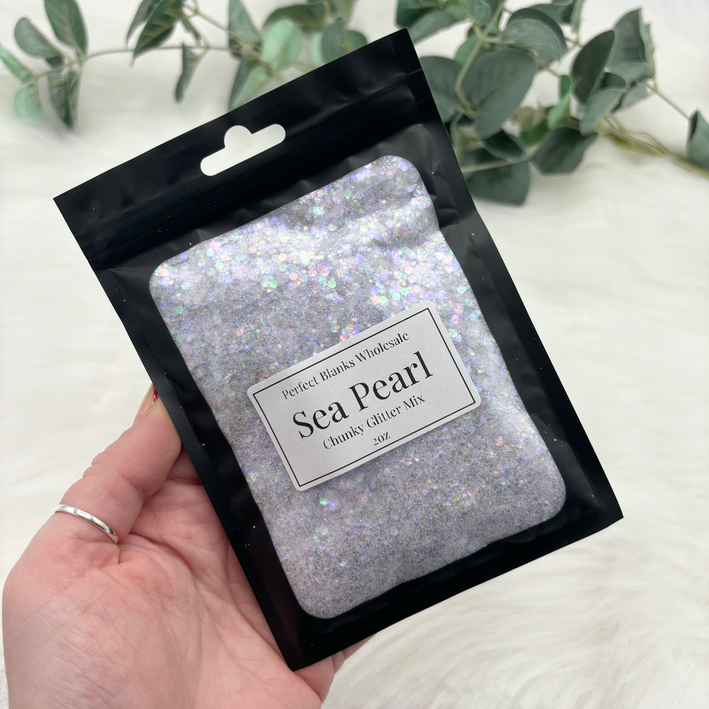 Sea Pearl - Chunky Glitter Mix