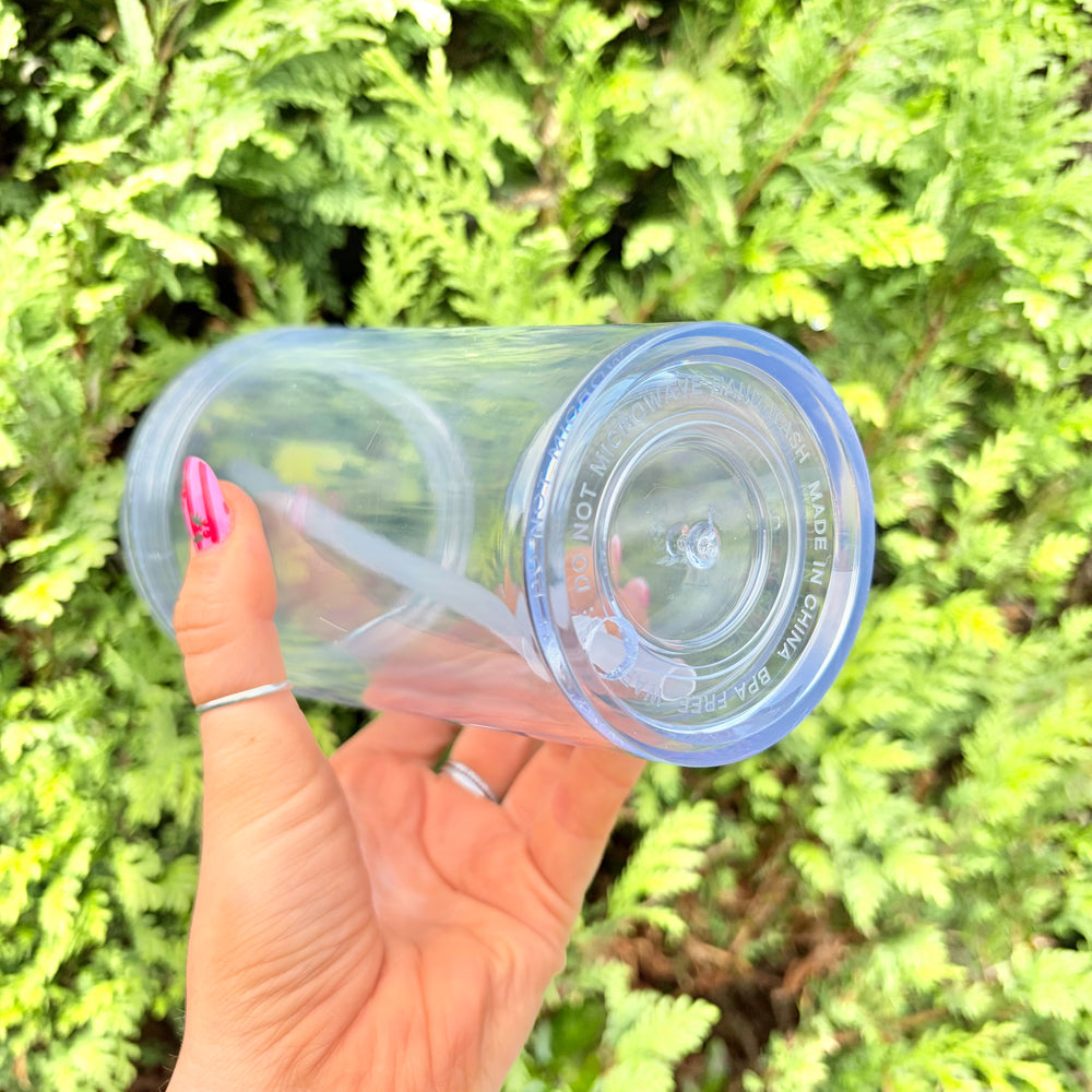 16oz Acrylic Double Walled Snowglobe - Suitable For Snowglobes