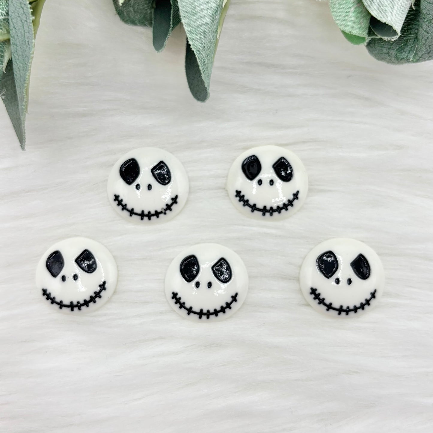 Halloween Jack - 5 Pack of Cabochons
