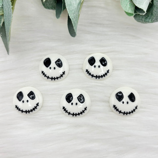 Halloween Jack - 5 Pack of Cabochons