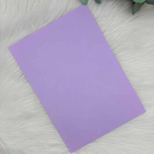 New Lilac A4 Plain Coloured Cardstock | 240GSM
