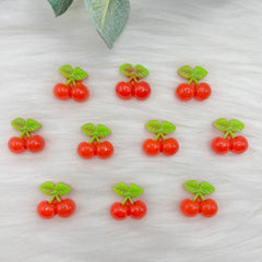 Cute Cherries - 10 Pack of Cabochons