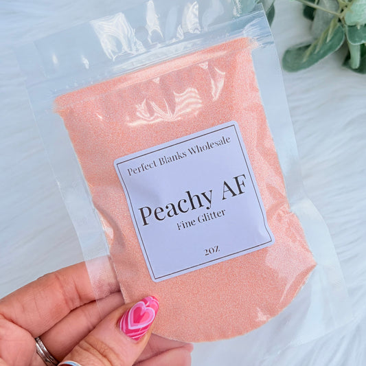 Peachy AF - Fine Glitter