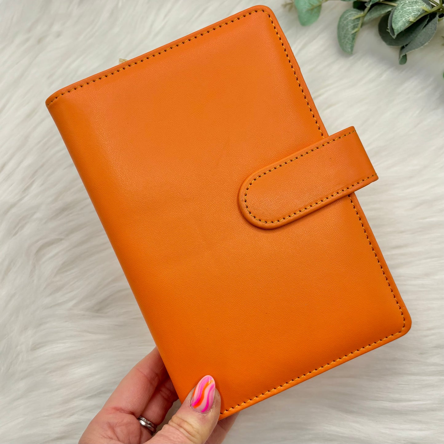 A6 Orange Budget Binder / Organiser