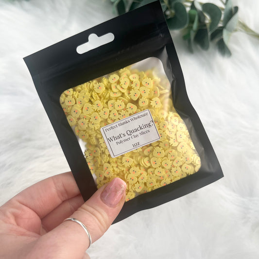 What's Quacking? - Polymer Clay Slices 1oz