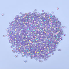 Lilac AB Transparent Resin Rhinestones - 3mm
