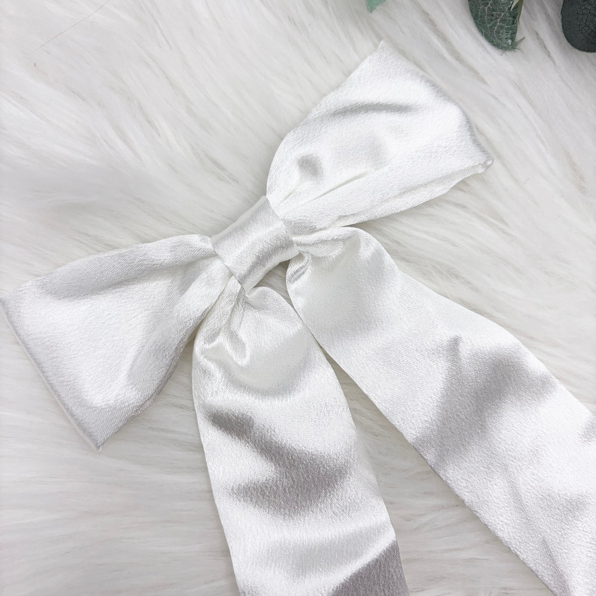 Satin Long Tail Hair Bows