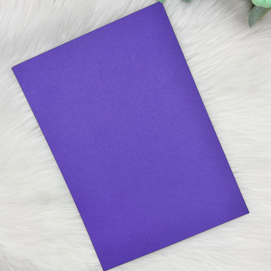 Dark Violet A4 Plain Coloured Cardstock | 240GSM