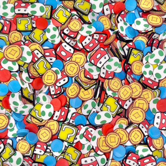 It's A Me - Polymer Clay Slices 1oz