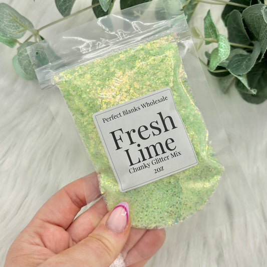 Fresh Lime - Chunky Glitter
