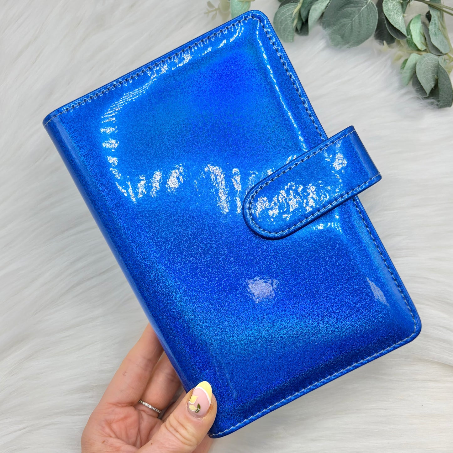A6 Dark Blue Sparkle Budget Binders / Organiser