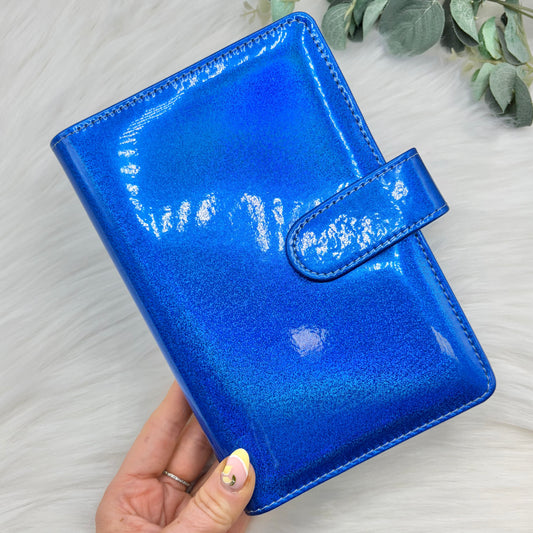 A6 Dark Blue Sparkle Budget Binders / Organiser