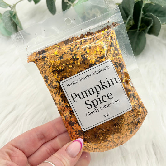 Pumpkin Spice - Chunky Glitter Mix