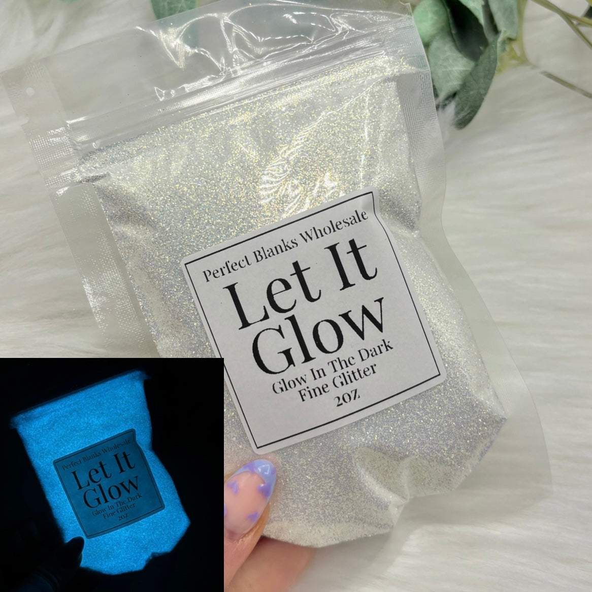 Let It Glow - Glow In The Dark Fine Glitter