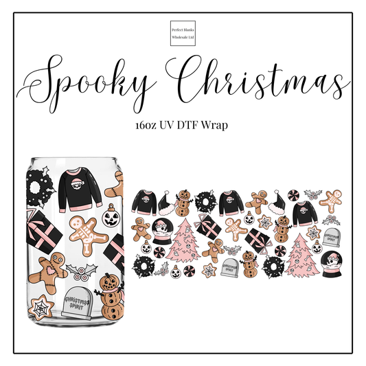Spooky Christmas 16oz UVDTF