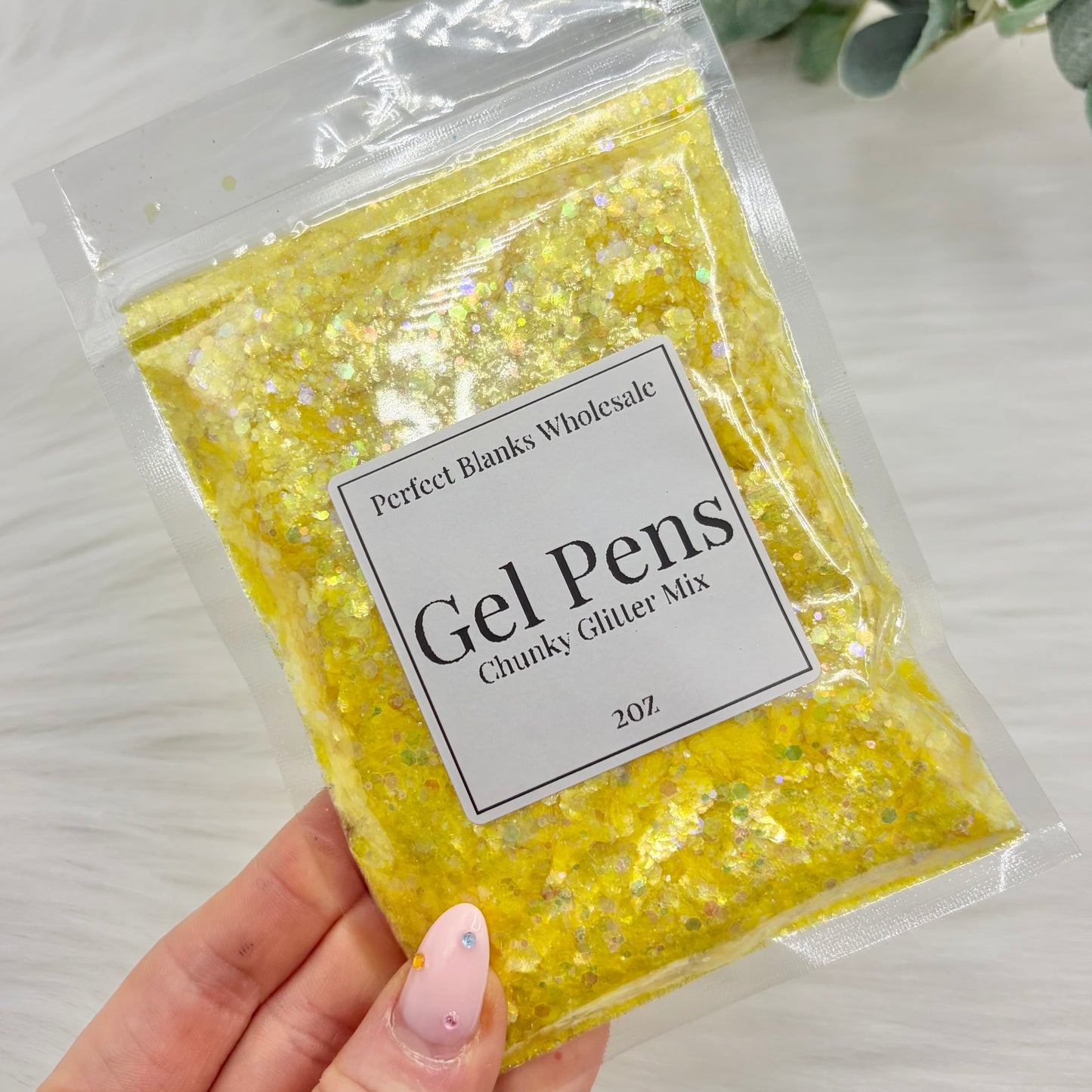 Gel Pens - Chunky Glitter Mix