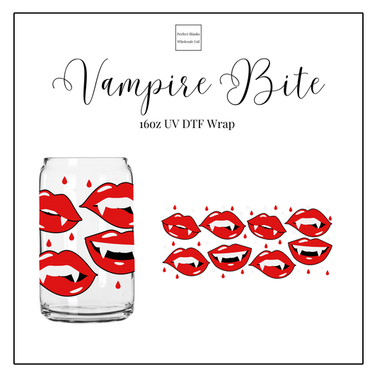 Vampire Bite 16oz UV DTF