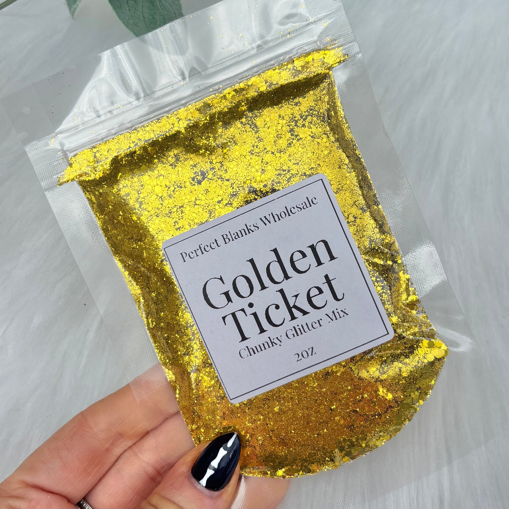 Golden Ticket - Chunky Glitter Mix