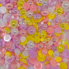 Pastel Paradise - Pearl and Rhinestone 1oz mix