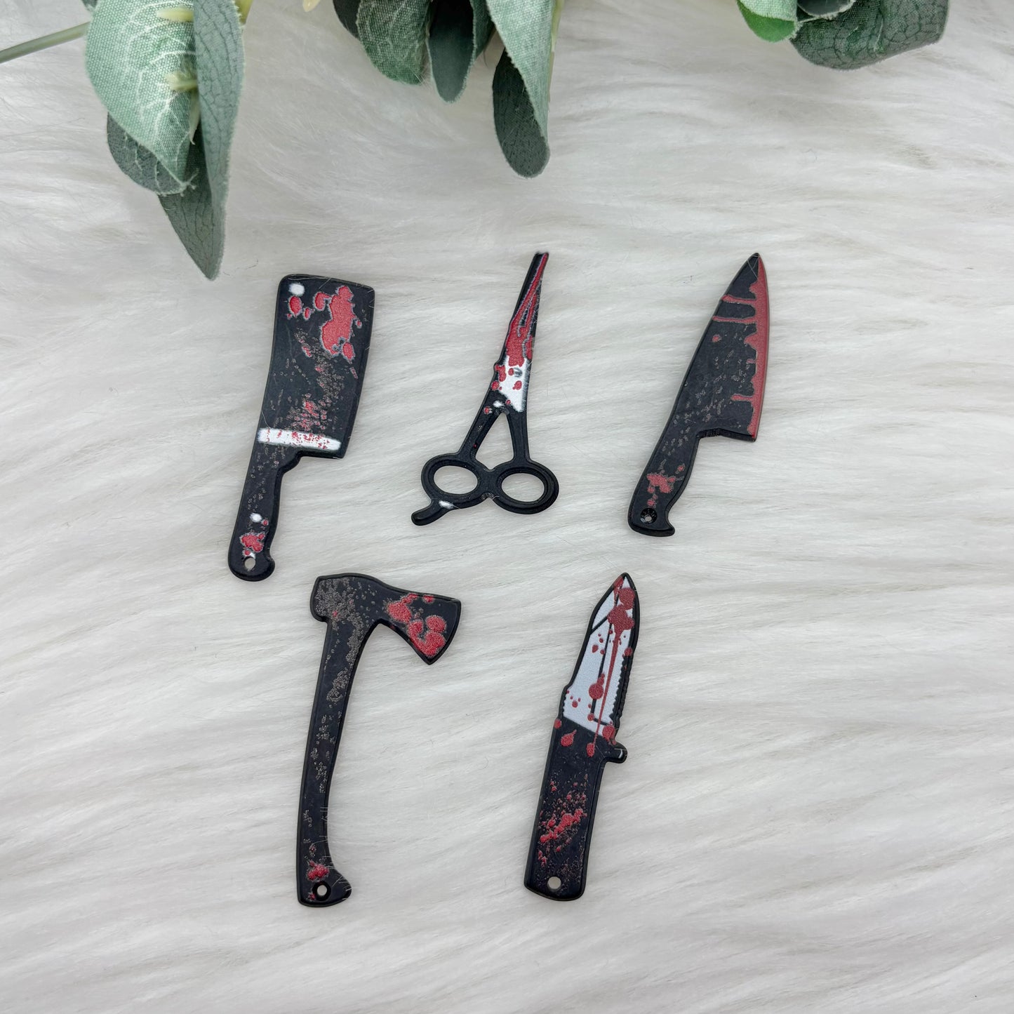 Murder Weapon - 5 Pack of Cabochons