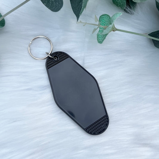 Black Motel Keyring - No. 1