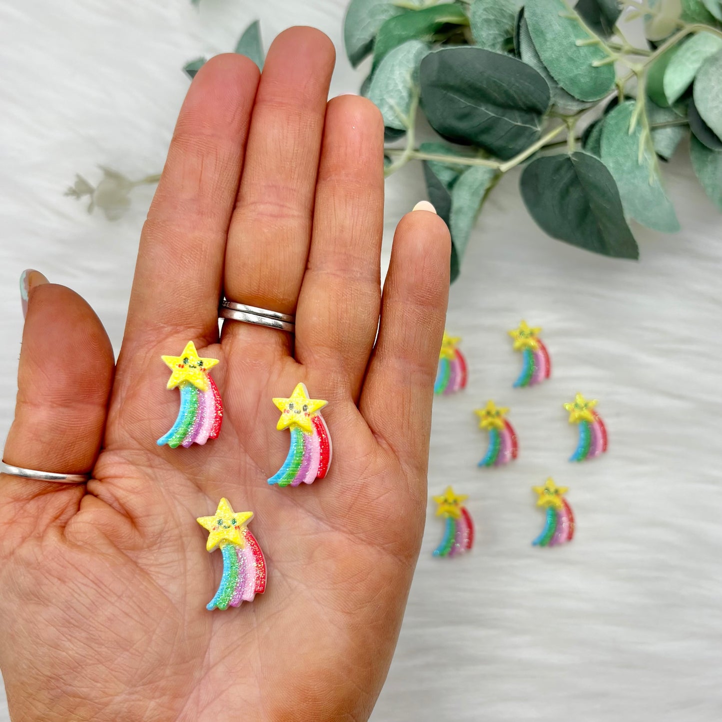 Shooting Stars - 10 Pack of Cabochons