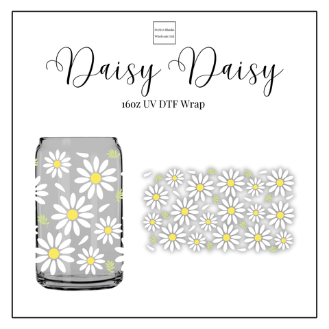 Daisy Daisy 16oz UVDTF