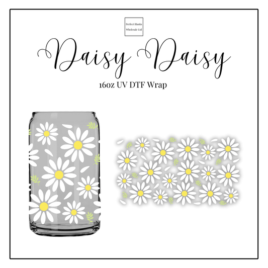 Daisy Daisy 16oz UV DTF