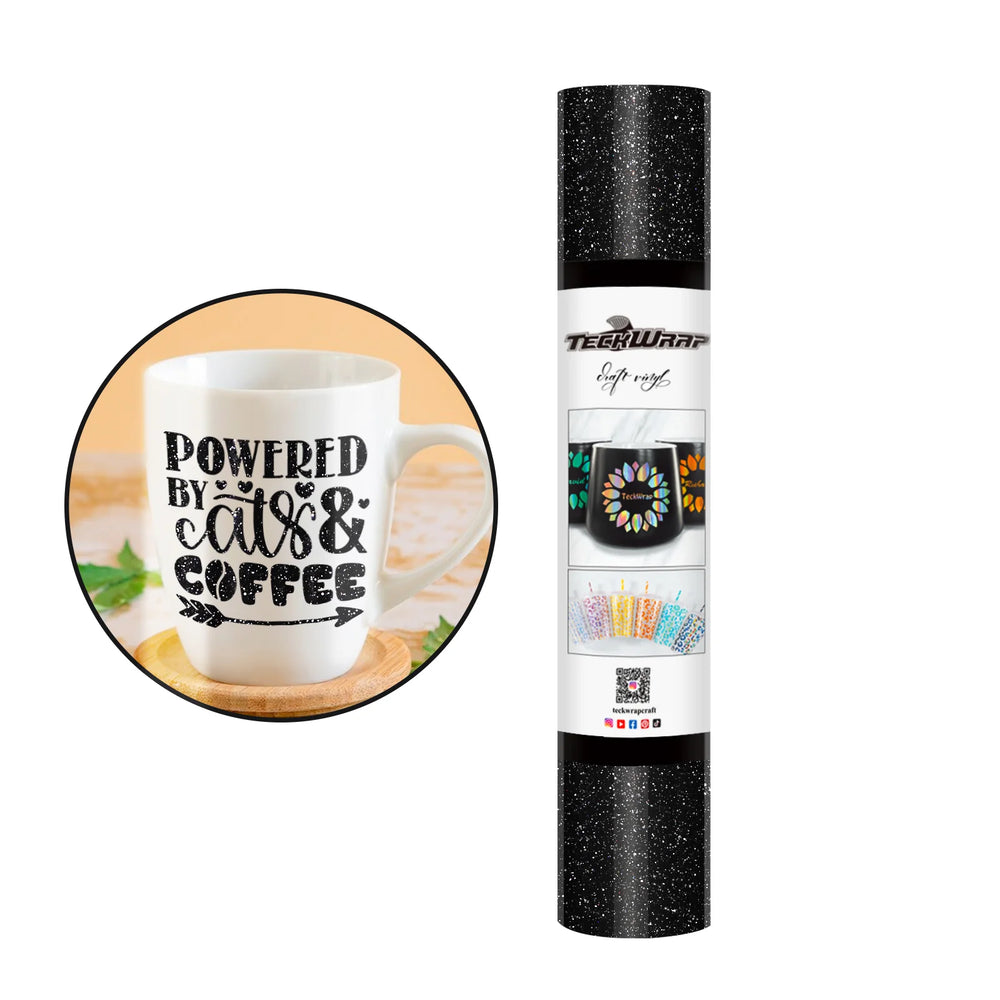 Teckwrap Black Burst Shimmer Adhesive Vinyl