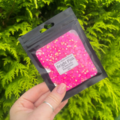 Bright Pink AB Jelly Rhinestones - 5mm