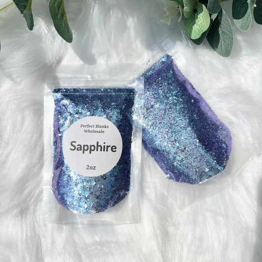 Sapphire - Chunky Glitter