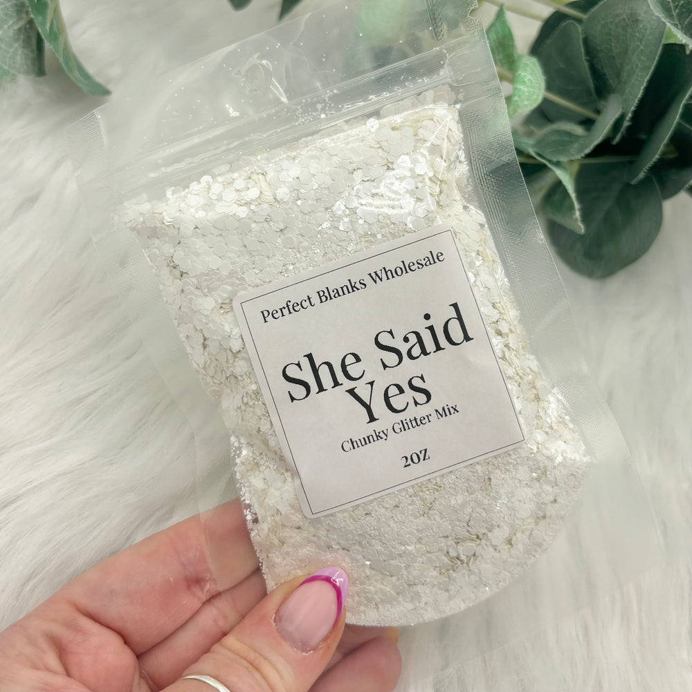 She Said Yes - Chunky Glitter Mix