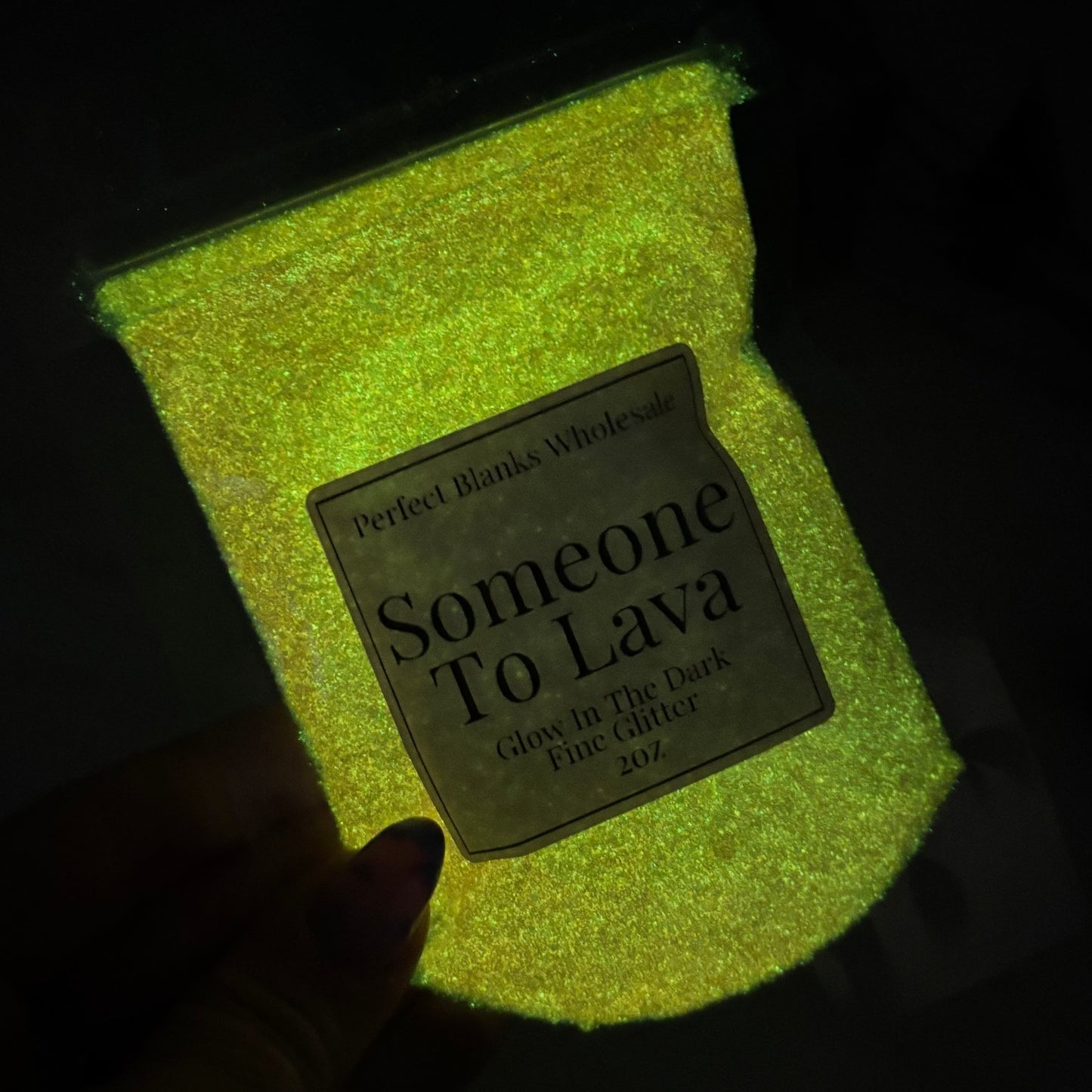Someone To Lava - Glow In The Dark Fine Glitter