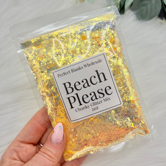Beach Please - Chunky Glitter Mix