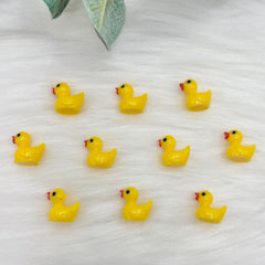 Yellow Ducks - 10 Pack of Cabochons