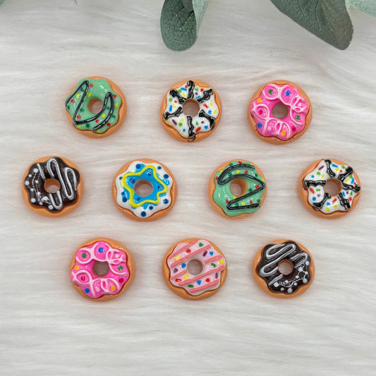 Dinky Dougnuts - 10 Pack of Cabochons