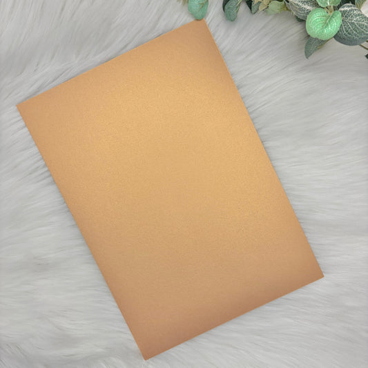 Satin Gold A4 Pearl Finish Cardstock | 300GSM