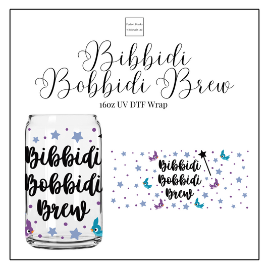 Bibbidi Bobbidi Brew 16oz UVDTF