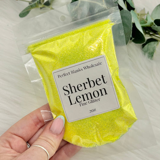 Sherbert Lemon - Fine Glitter
