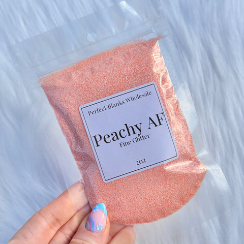 Peachy AF - Fine Glitter