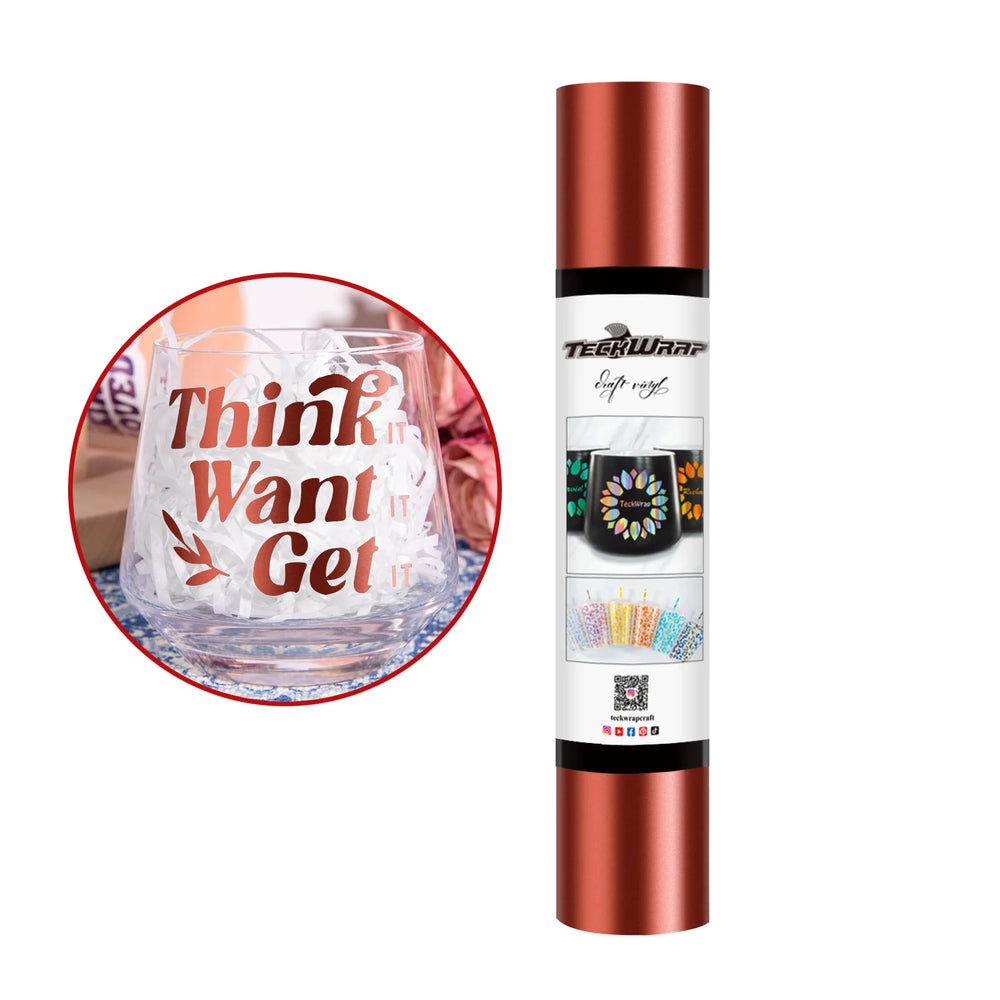 TeckWrap Maroon Satin Chrome Adhesive Vinyl