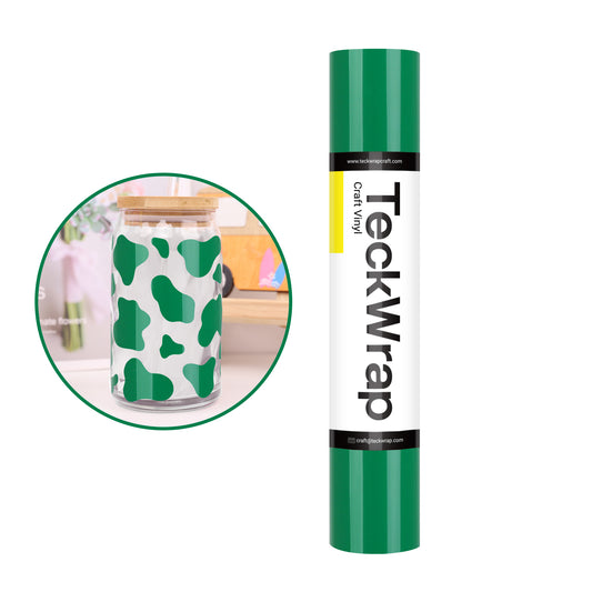 Teckwrap Glossy Green 001 Economical Series Craft Vinyl