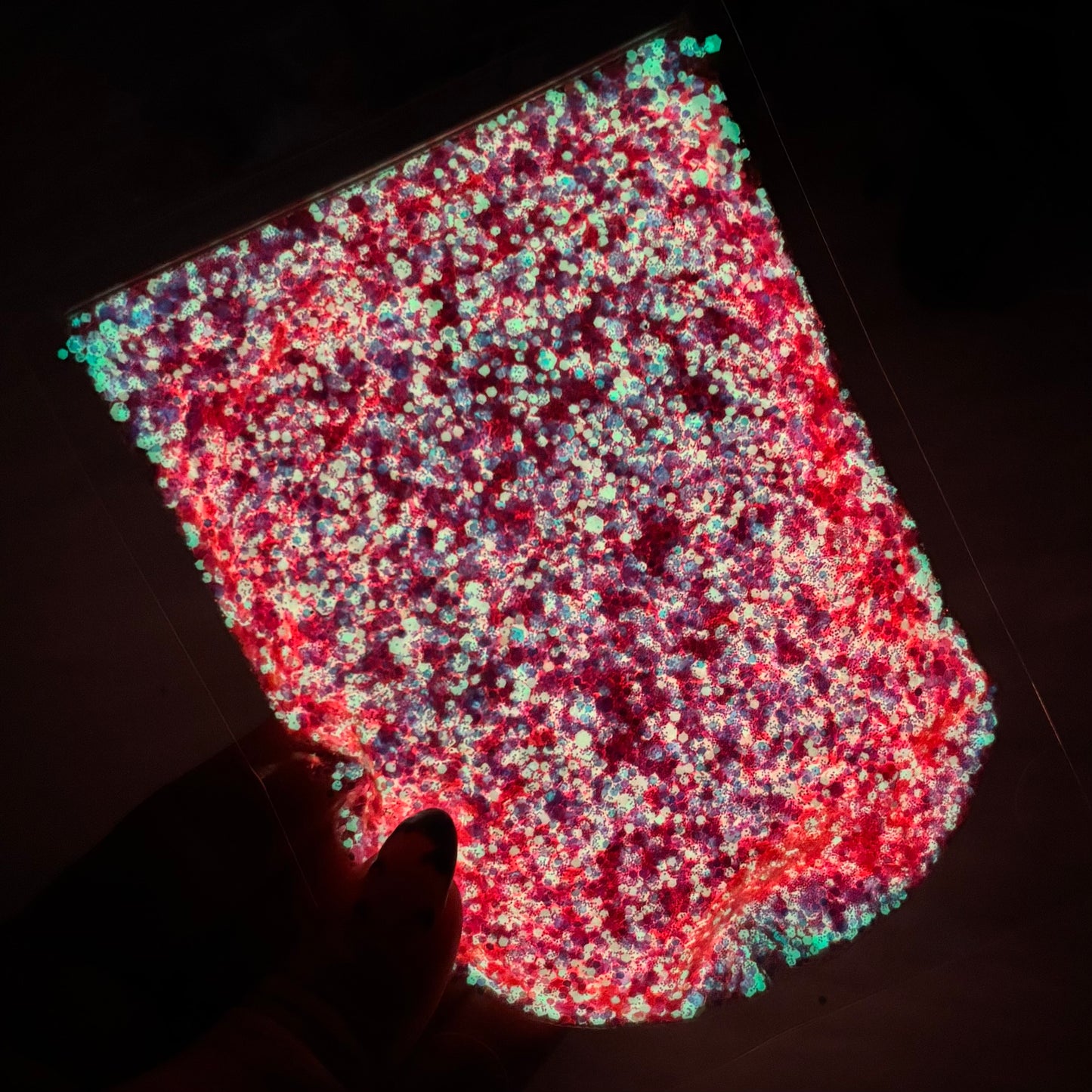 Love Note - Chunky Glow In The Dark Glitter
