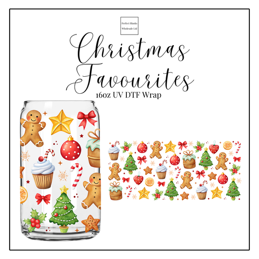 Christmas Favourite 16oz UVDTF