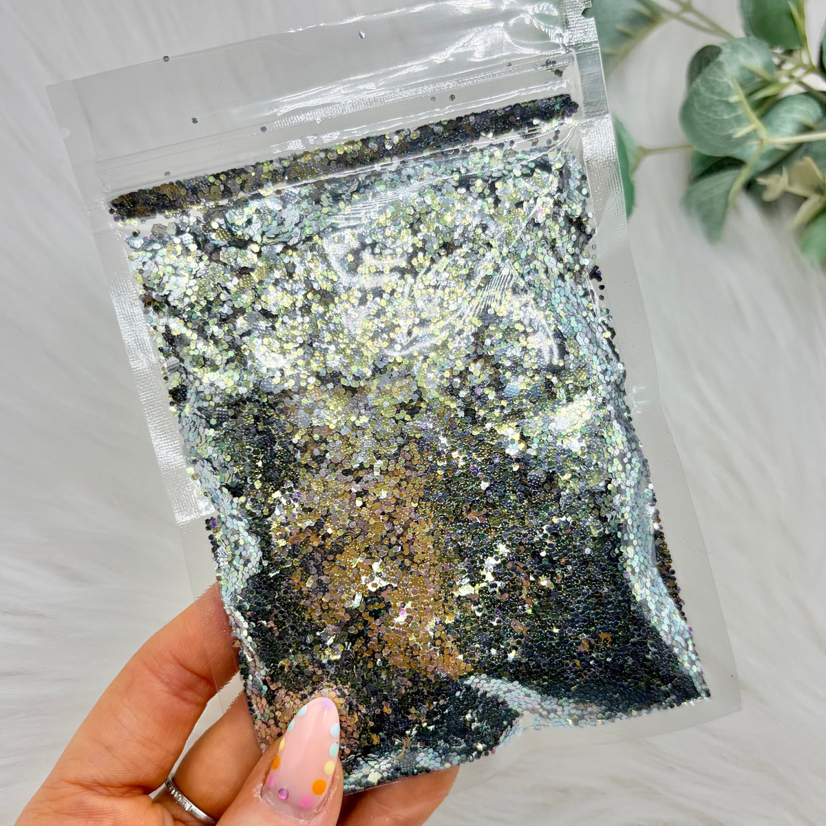 Mint Humbug - Chunky Glitter Mix