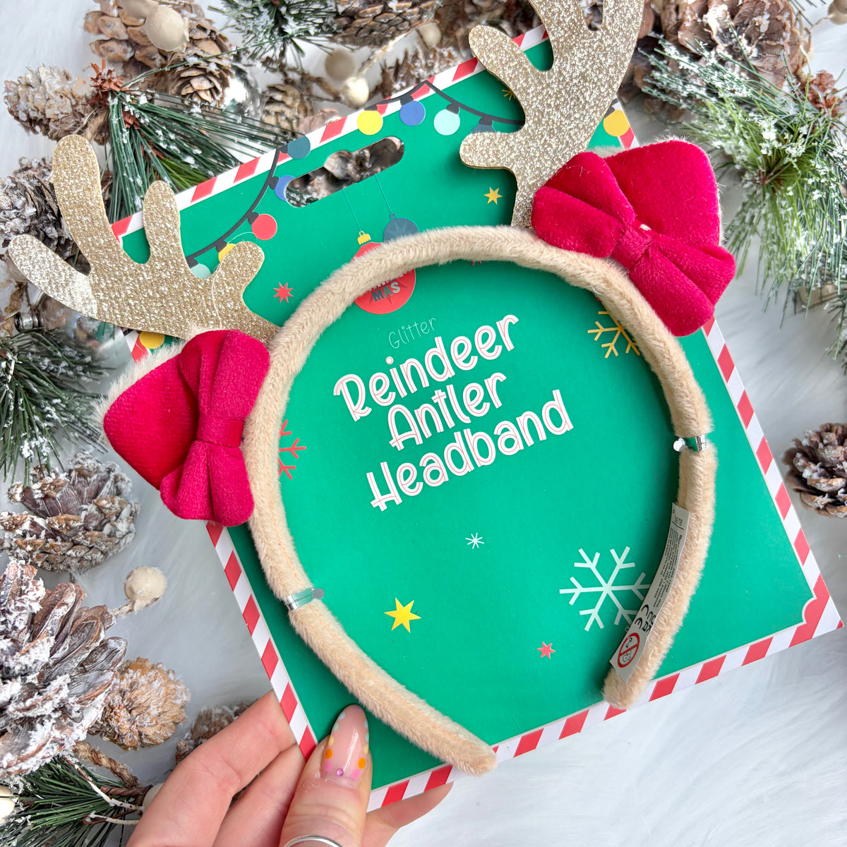 Reindeer Antler Headband