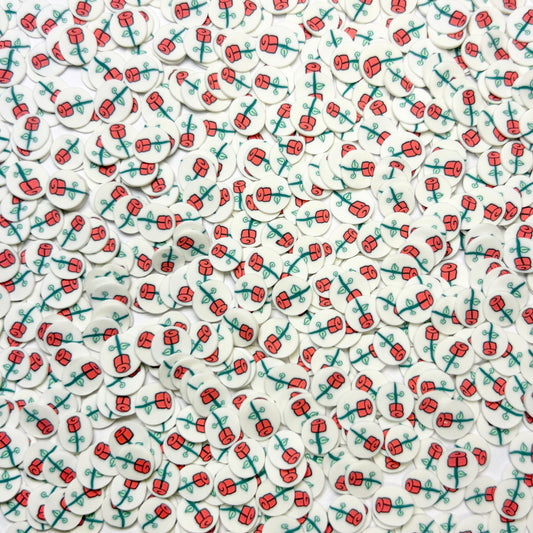 Stop and Smell The Roses - Polymer Clay Slices 1oz