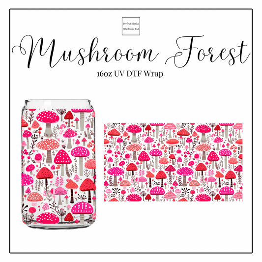 Mushroom Forest 16oz UVDTF