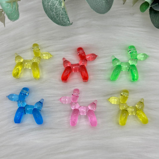 Balloon Dogs - Pack of 6 Cabochons