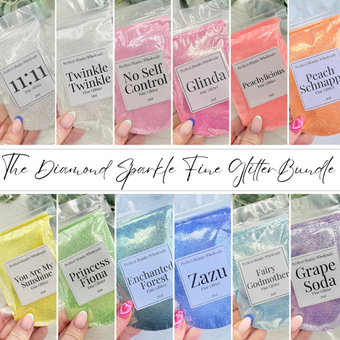 The Diamond Sparkle Fine Glitter Bundle Collection ✨